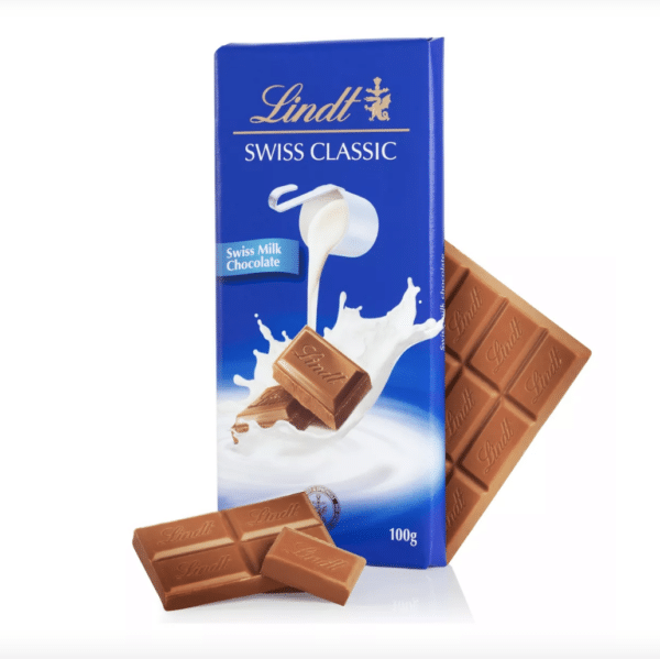 Barra de Chocolate Lindt ao Leite