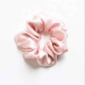 Scrunchie Cetim Rosê