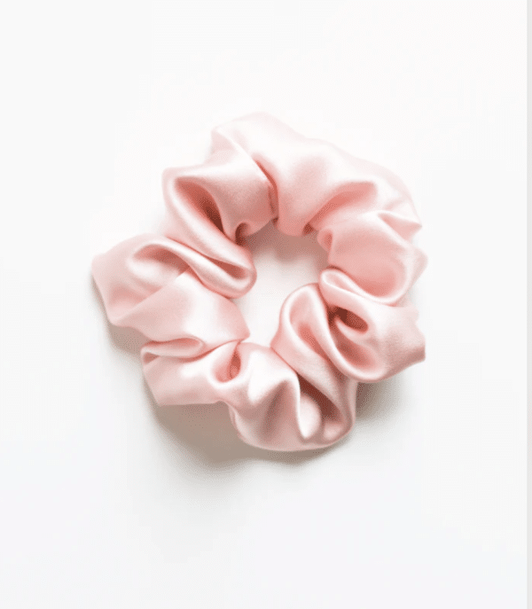 Scrunchie Cetim Rosê